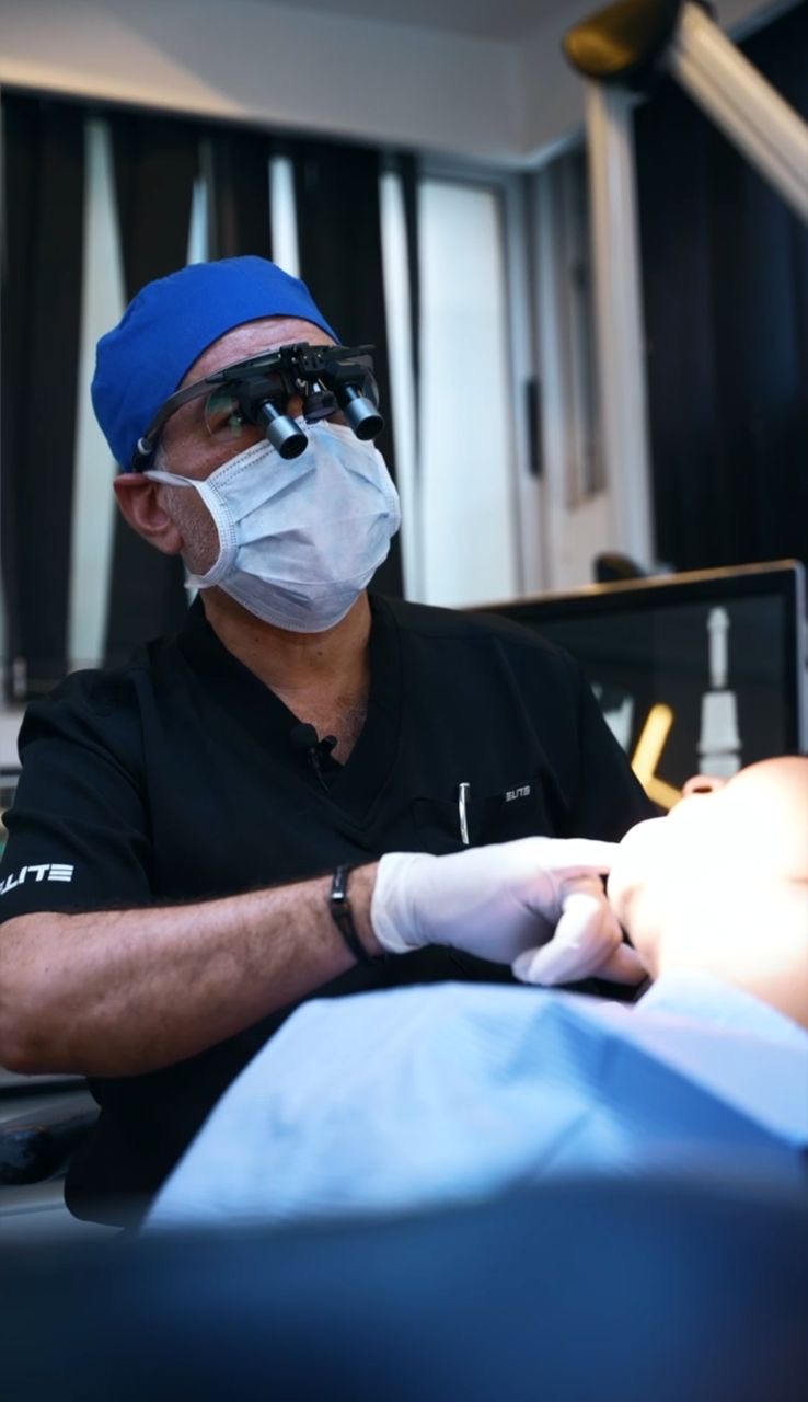 Modern dental facility interior